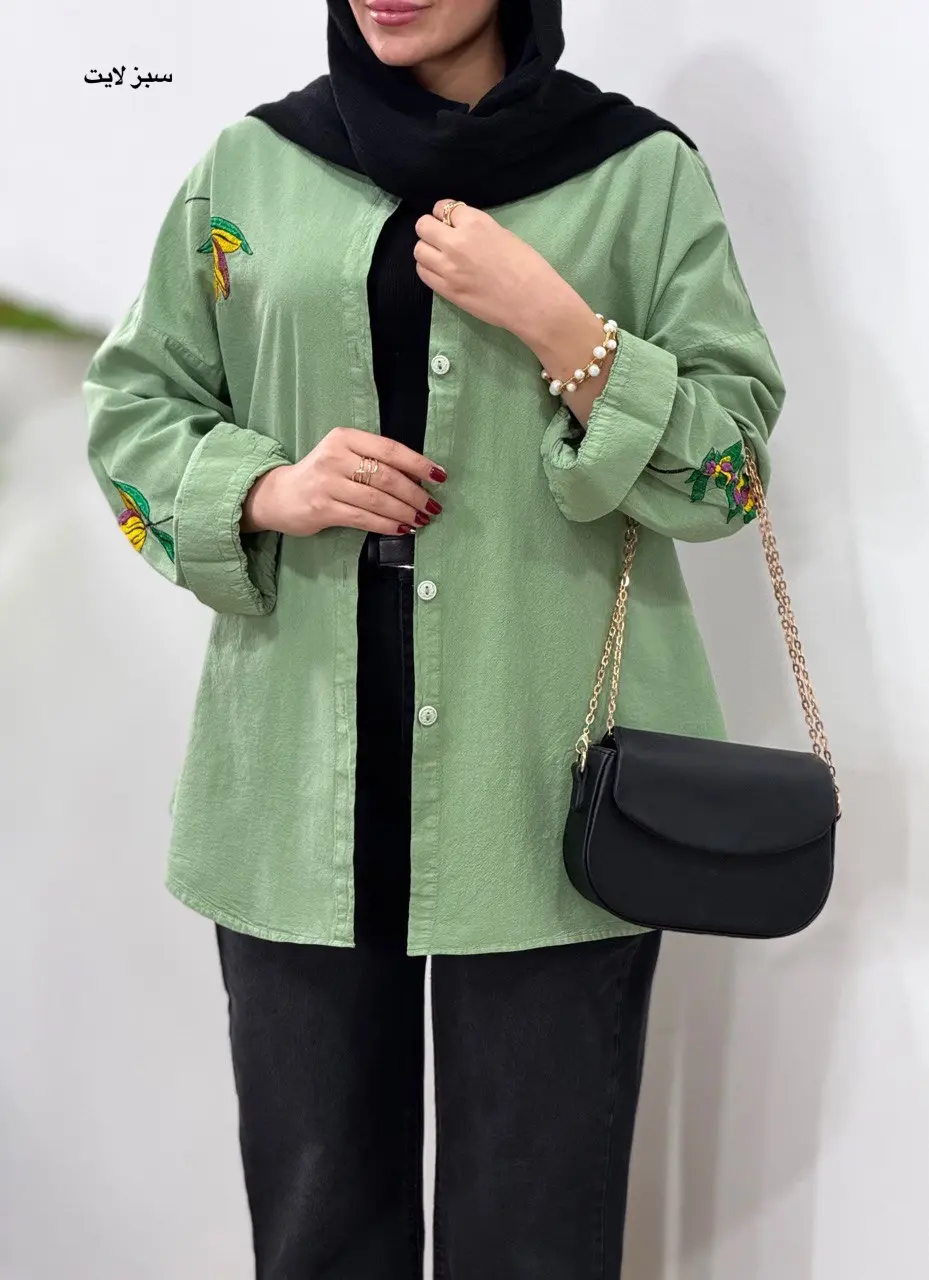 مانتو گلدوزی آیسو ارکیده